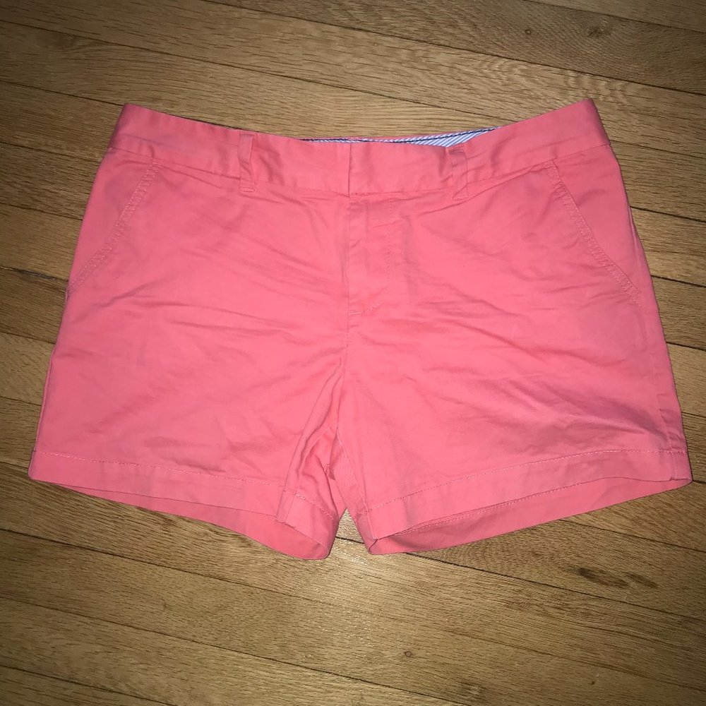 Tommy Hilfiger Salmon Shorts - gently used - size 10 - 5" inseam